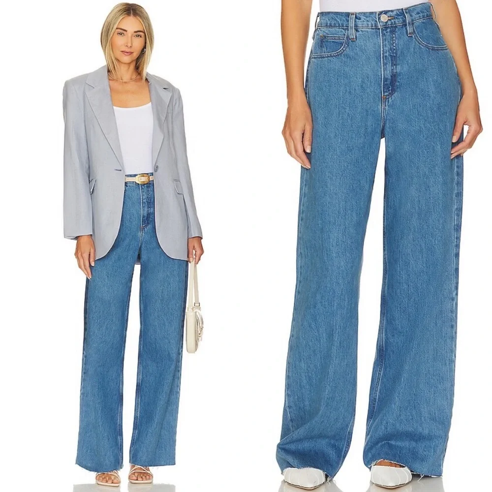 FRAME DENIM | Le High N Tight Wide in Meadow Size: 24 - Picture 1 of 6
